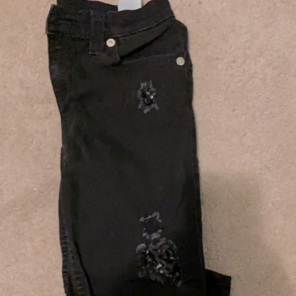 True religion sparkly jeans